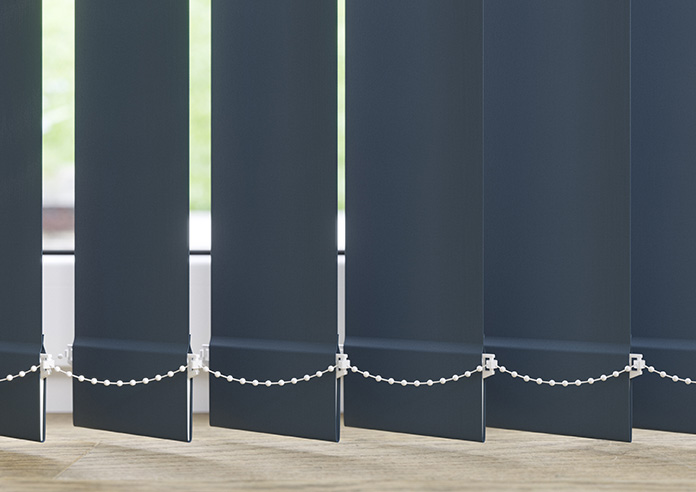 Roma (FR), Dark Blue - Vertical Blind - Image 4
